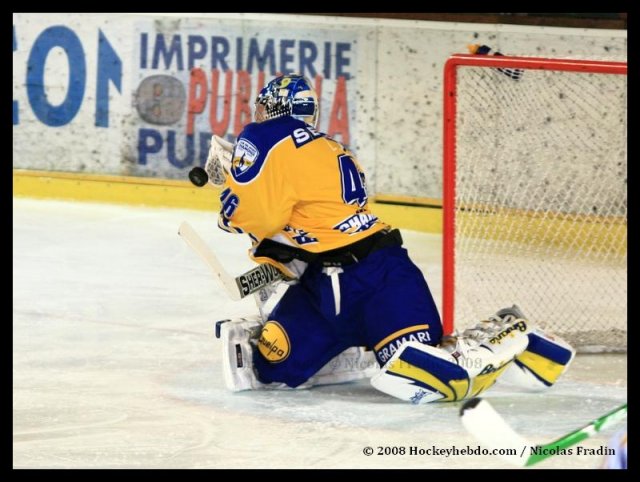 Photo hockey match Briançon  - Chamonix  le 11/10/2008