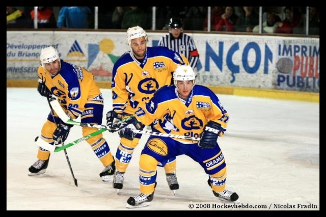 Photo hockey match Briançon  - Chamonix  le 11/10/2008