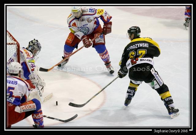 Photo hockey match Rouen - Epinal  le 11/10/2008