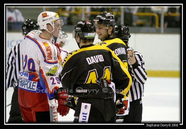 Photo hockey match Rouen - Epinal  le 11/10/2008