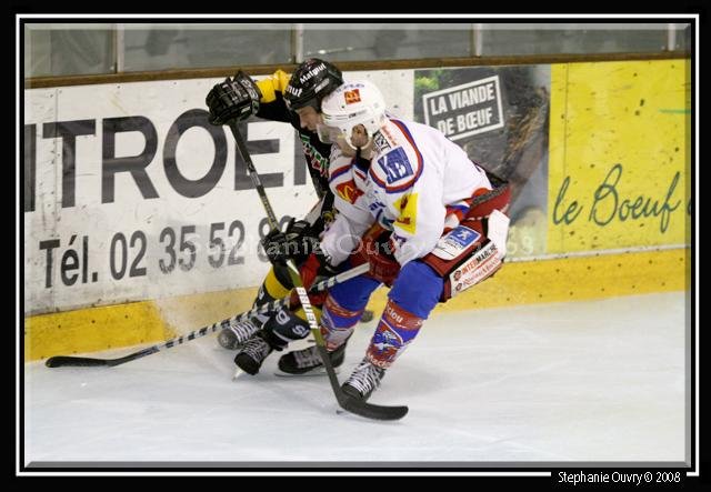 Photo hockey match Rouen - Epinal  le 11/10/2008