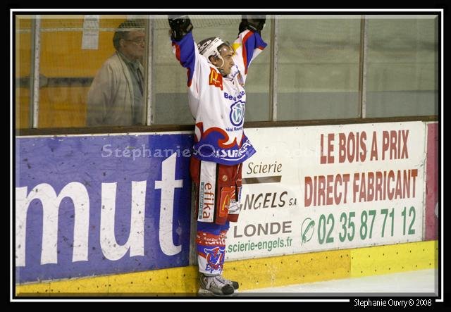Photo hockey match Rouen - Epinal  le 11/10/2008
