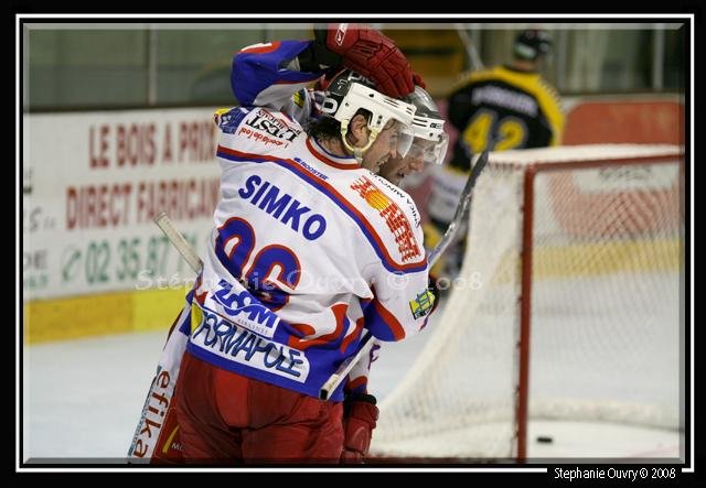 Photo hockey match Rouen - Epinal  le 11/10/2008