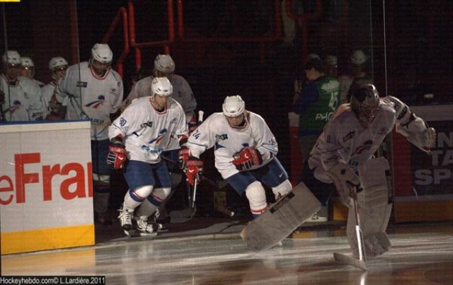 Photo hockey reportage France Canada : Vu par Laurent