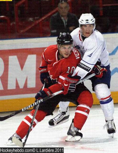 Photo hockey reportage France Canada : Vu par Laurent