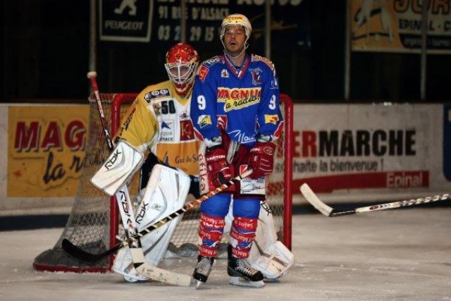 Photo hockey match Epinal  - Strasbourg  le 04/10/2008