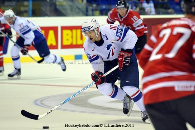 Photo hockey reportage Mondial 11: La France trop tendre !