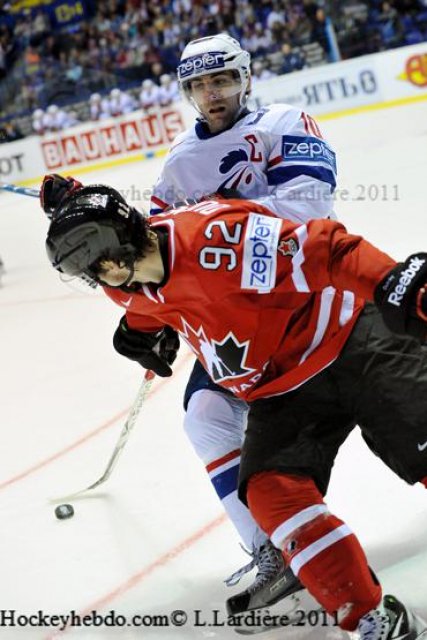 Photo hockey reportage Mondial 11: La France trop tendre !