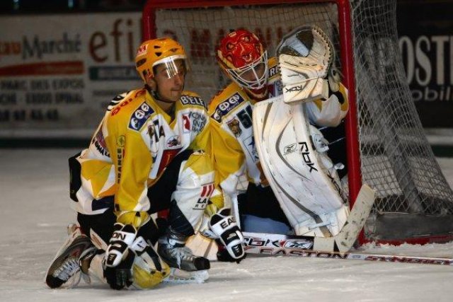 Photo hockey match Epinal  - Strasbourg  le 04/10/2008