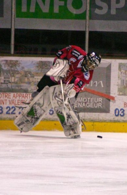 Photo hockey match Amiens  - Grenoble  le 11/10/2008