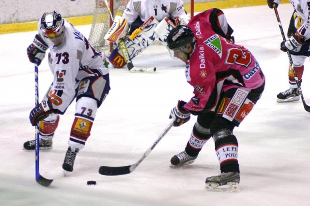 Photo hockey match Amiens  - Grenoble  le 11/10/2008