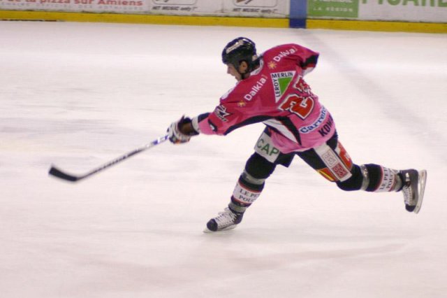 Photo hockey match Amiens  - Grenoble  le 11/10/2008