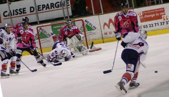 Photo hockey match Amiens  - Grenoble  le 11/10/2008