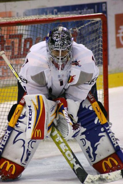 Photo hockey match Amiens  - Grenoble  le 11/10/2008