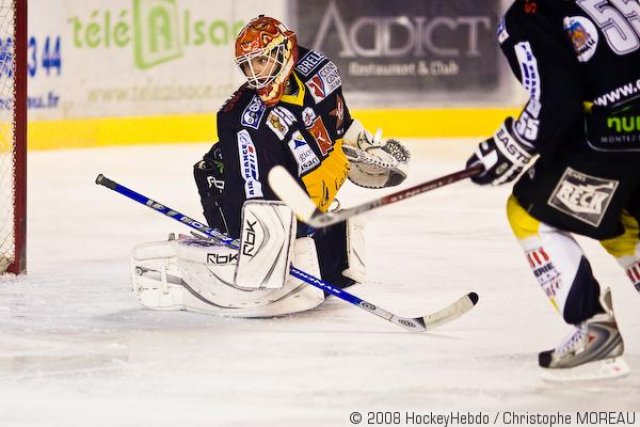 Photo hockey match Strasbourg  - Morzine-Avoriaz le 11/10/2008
