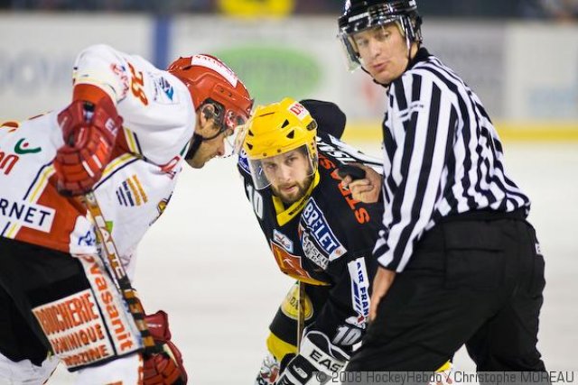 Photo hockey match Strasbourg  - Morzine-Avoriaz le 11/10/2008