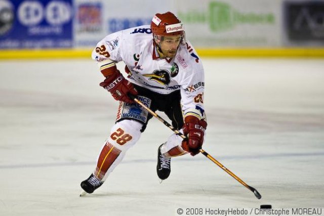 Photo hockey match Strasbourg  - Morzine-Avoriaz le 11/10/2008