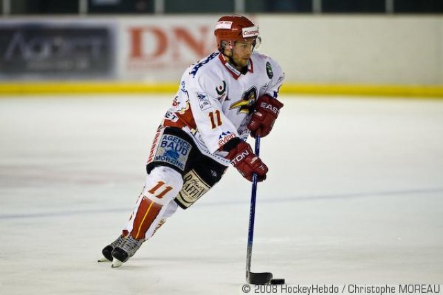 Photo hockey match Strasbourg  - Morzine-Avoriaz le 11/10/2008