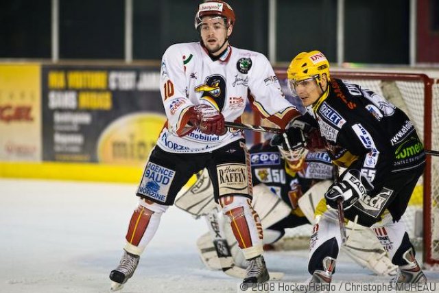 Photo hockey match Strasbourg  - Morzine-Avoriaz le 11/10/2008