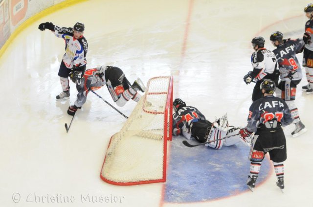 Photo hockey reportage Amical Caen Amiens en Images.