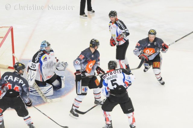 Photo hockey reportage Amical Caen Amiens en Images.