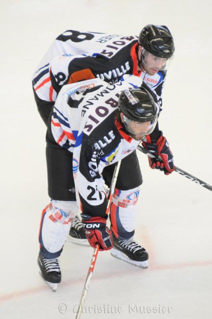 Photo hockey reportage Amical Caen Amiens en Images.