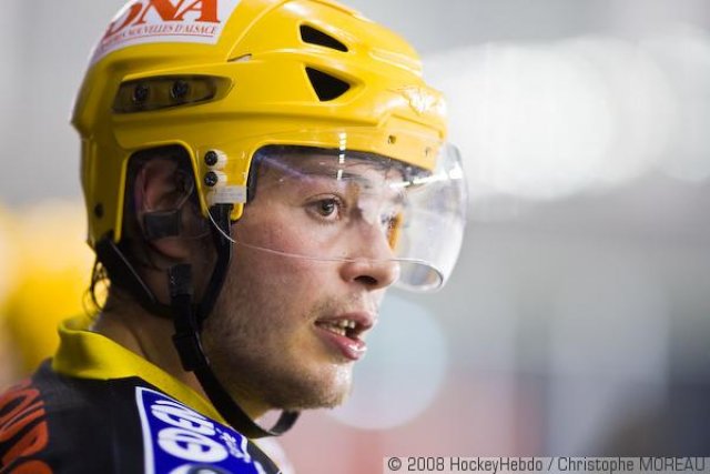 Photo hockey match Strasbourg  - Morzine-Avoriaz le 11/10/2008