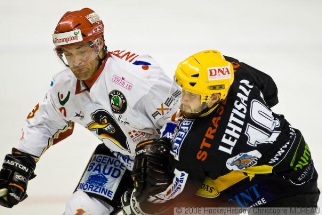 Photo hockey match Strasbourg  - Morzine-Avoriaz le 11/10/2008
