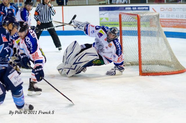 Photo hockey match Angers  - Caen  le 13/09/2011