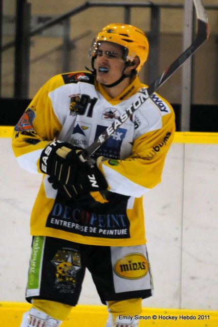 Photo hockey match Dijon  - Strasbourg  le 13/09/2011