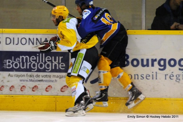 Photo hockey match Dijon  - Strasbourg  le 13/09/2011