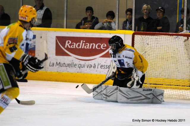 Photo hockey match Dijon  - Strasbourg  le 13/09/2011