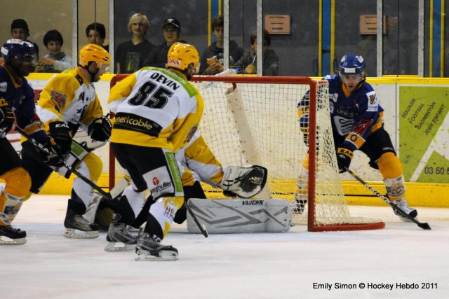 Photo hockey match Dijon  - Strasbourg  le 13/09/2011