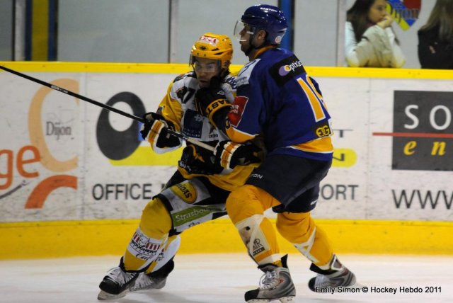 Photo hockey match Dijon  - Strasbourg  le 13/09/2011