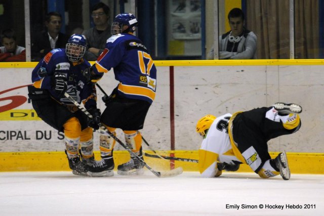 Photo hockey match Dijon  - Strasbourg  le 13/09/2011