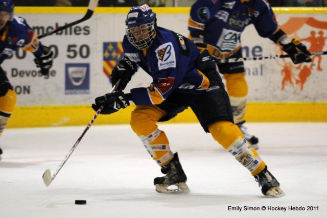 Photo hockey match Dijon  - Strasbourg  le 13/09/2011
