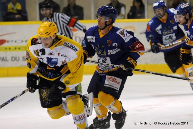 Photo hockey match Dijon  - Strasbourg  le 13/09/2011