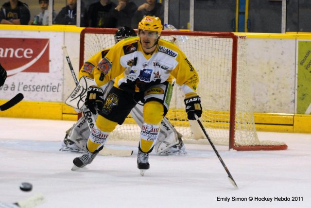 Photo hockey match Dijon  - Strasbourg  le 13/09/2011