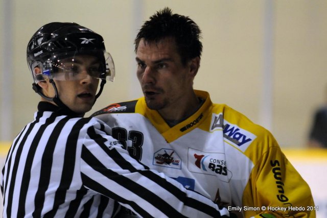 Photo hockey match Dijon  - Strasbourg  le 13/09/2011