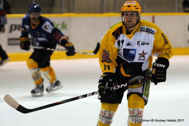 Photo hockey match Dijon  - Strasbourg  le 13/09/2011