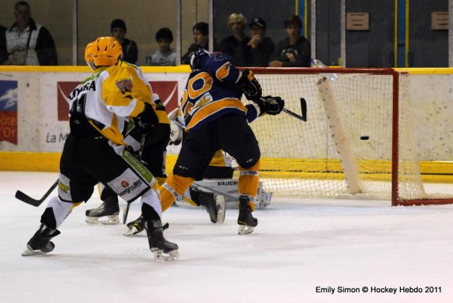 Photo hockey match Dijon  - Strasbourg  le 13/09/2011