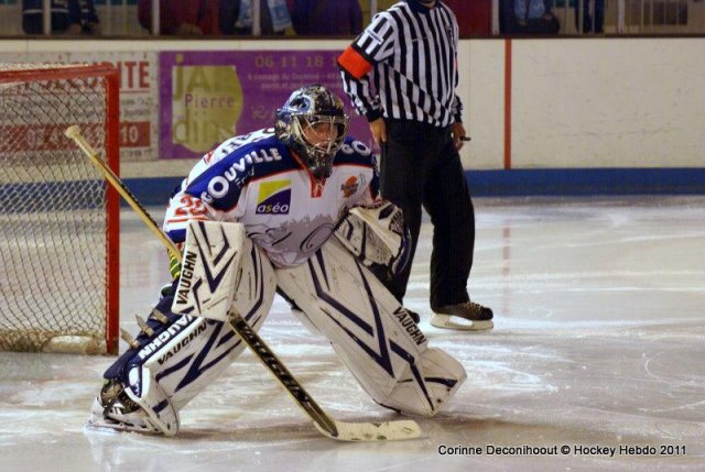 Photo hockey match Angers  - Caen  le 13/09/2011
