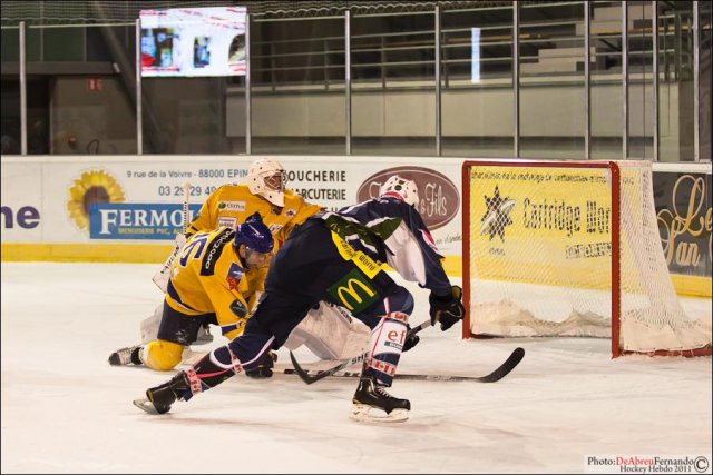 Photo hockey match Epinal  - Dijon  le 20/09/2011