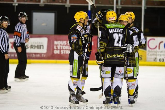 Photo hockey match Strasbourg  - Amiens  le 20/09/2011