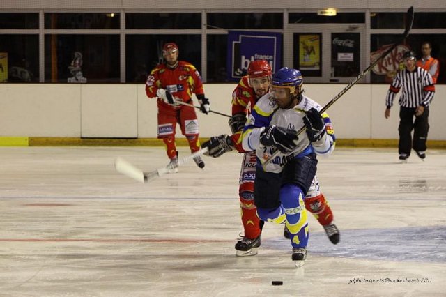 Photo hockey match Orléans - Toulon le 24/09/2011