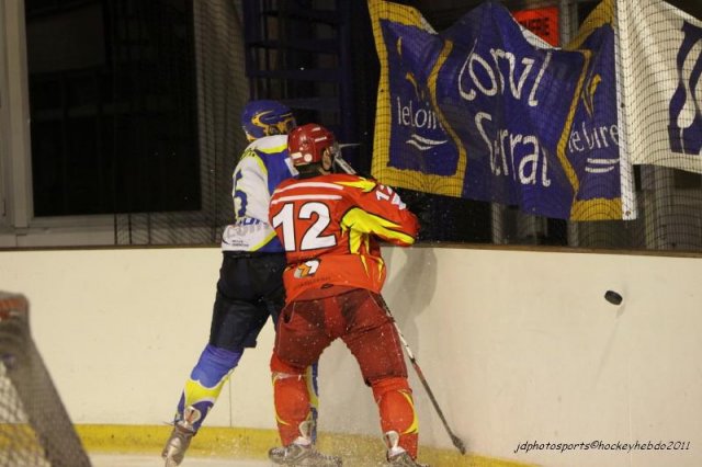 Photo hockey match Orléans - Toulon le 24/09/2011