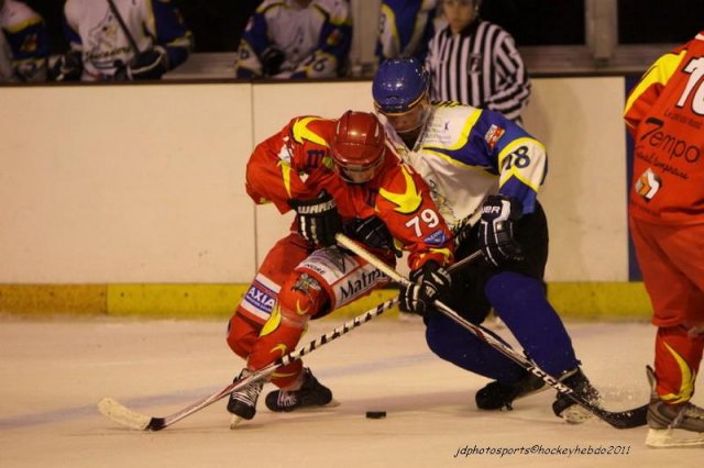 Photo hockey match Orléans - Toulon le 24/09/2011