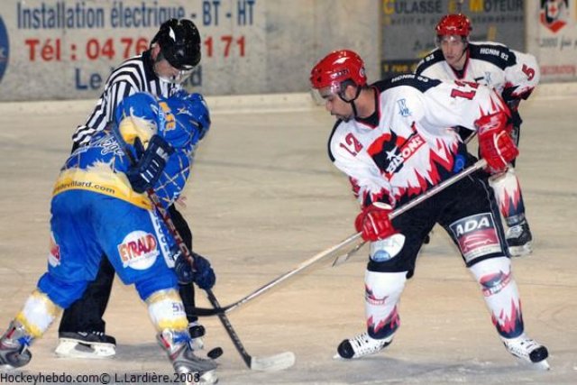 Photo hockey match Villard-de-Lans - Neuilly/Marne le 11/10/2008