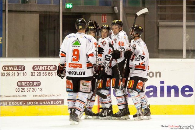 Photo hockey match Epinal  - Amiens  le 01/10/2011
