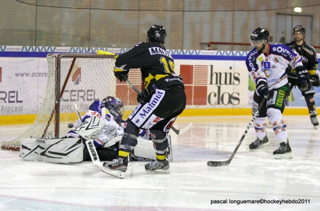 Photo hockey match Rouen - Caen  le 04/10/2011